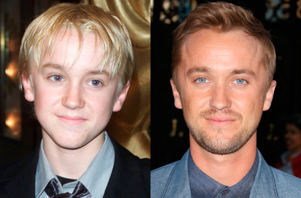 Image result for Harry Potter Draco Malfoy then and now