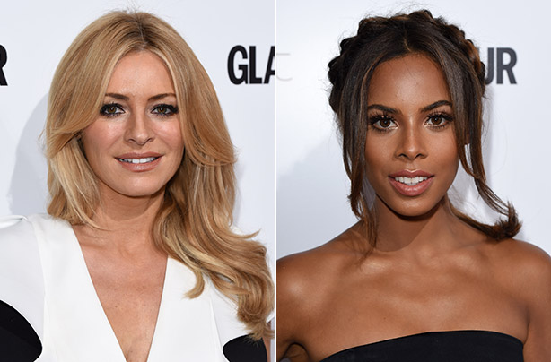Tess Daly and Rochelle Humes