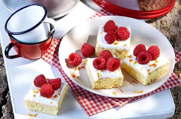 Slimming World's orange and raspberry bites recipe Slimming World's orange and raspberry bites recipe