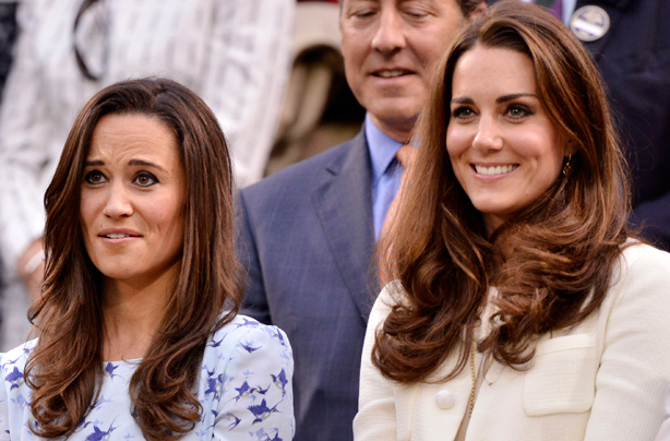 Kate and Pippa Middleton