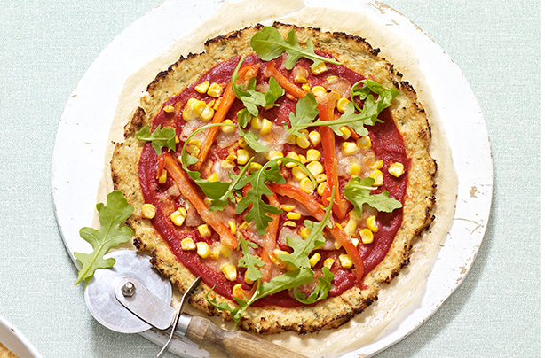 Cauliflower pizza Cauliflower pizza