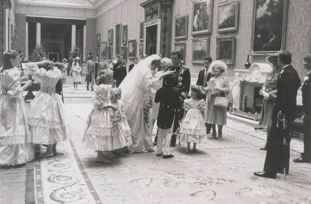 Charles and Diana's wedding photos Charles and Diana's wedding photos