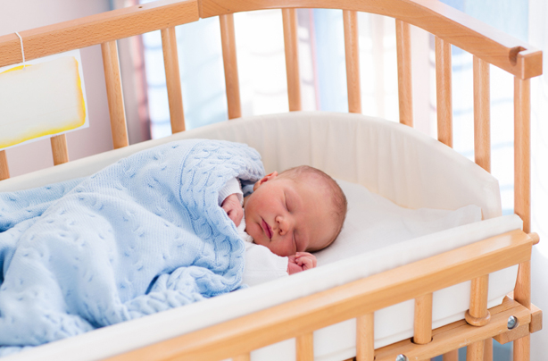 Baby, sleep, cot