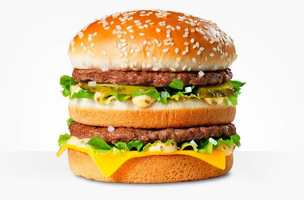 What happens one hour after eating a Big Mac