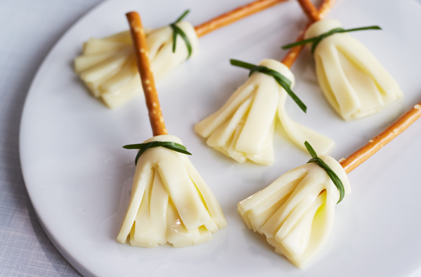 Cheesy broomsticks Cheesy broomsticks