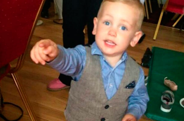 Two-year-old Jacob Jenkins has died