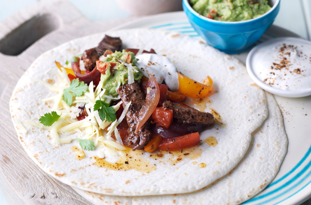Mexican steak fajitas Mexican steak fajitas
