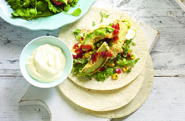 Crispy avocado wedges Crispy avocado wedges