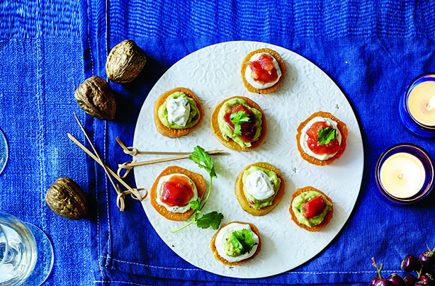 Mexican roasted sweet potato bites Mexican roasted sweet potato bites