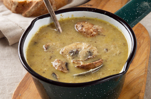 Turkey and mushroom soup Turkey and mushroom soup