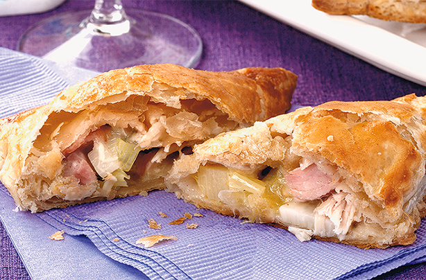 Turkey pastry triangles Turkey pastry triangles