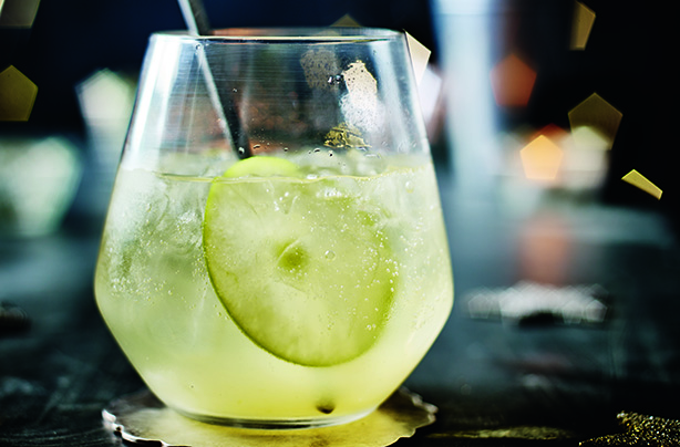 Citrus and Green Apple Spritz