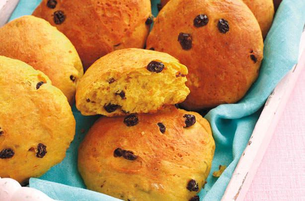 Cornish saffron buns Cornish saffron buns