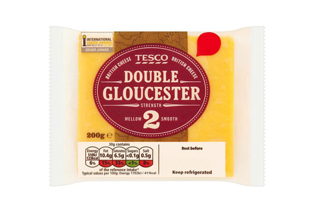 Tesco Double Gloucester Cheese Tesco Double Gloucester Cheese
