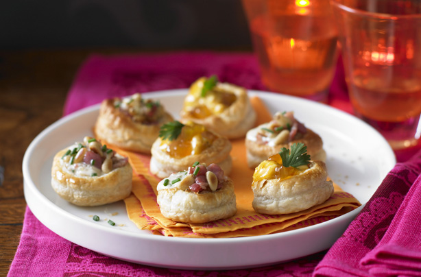Vol-au-vent selection Vol-au-vent selection