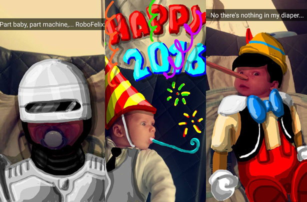 Snapdad, cute baby, snapchat dad, baby