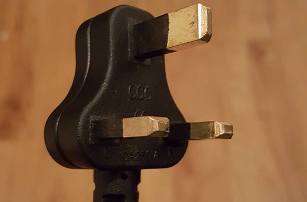Jim Perry electrical plug warning