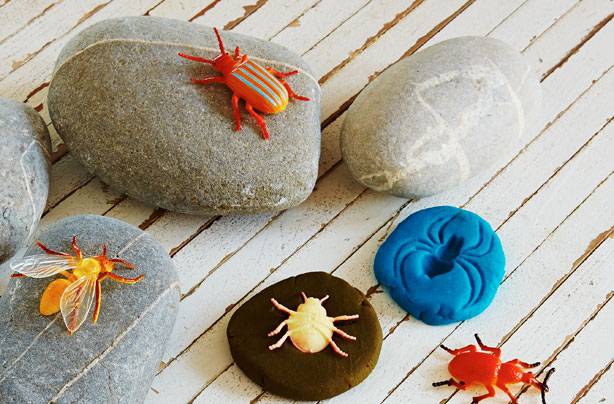 playdough bugs kids' craft