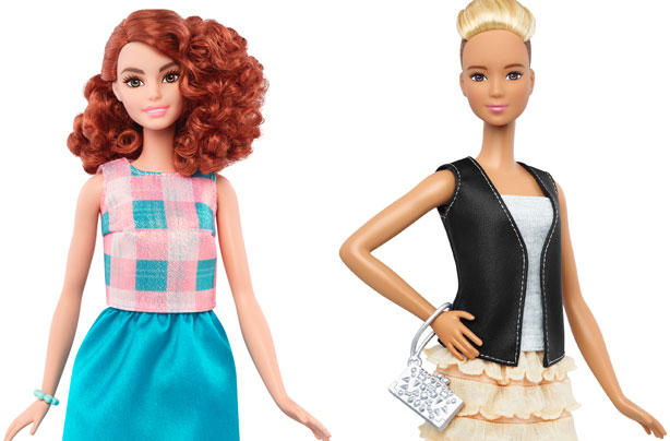 New diverse barbies, barbie