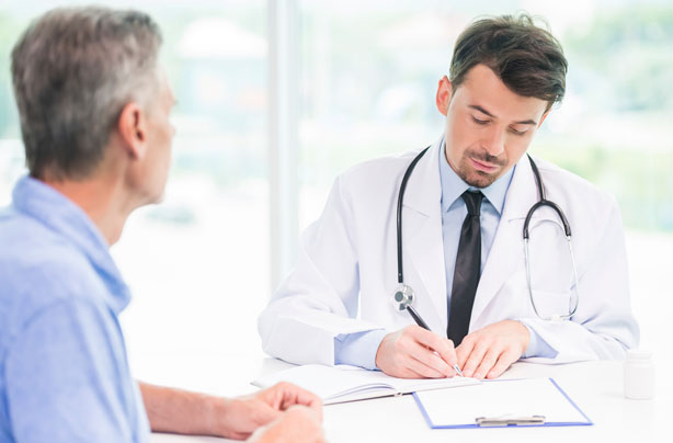 male doctor, man, men's cancer