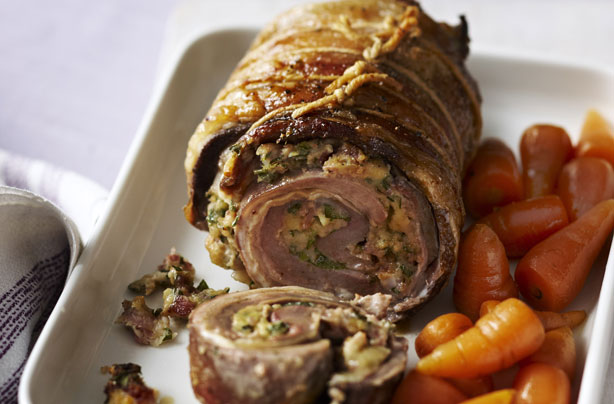 Stuffed breast of lamb recipe - goodtoknow