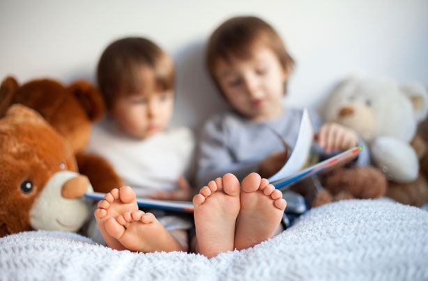 Children reading