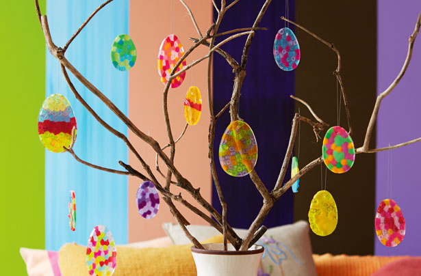 Easter craft Easter tree