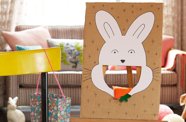 Easter craft rabbit game
