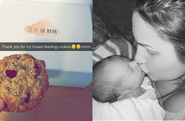 lactation cookies sam faiers