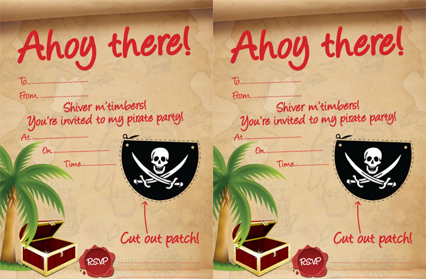 Adult Pirate Party Invitations 95