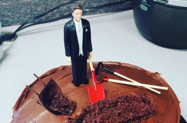 Divorce cake