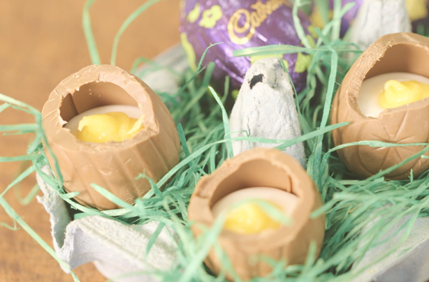 Homemade Creme eggs Homemade Creme eggs