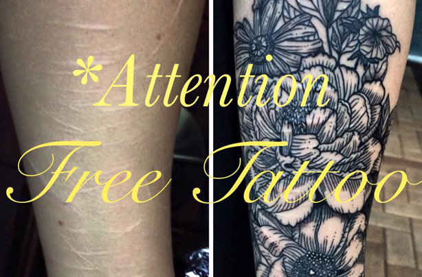 Whitney Develle free tattoos for self harm