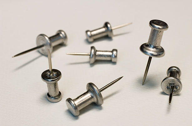 drawing pins
