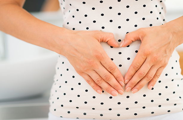 4 weeks pregnant stomach
