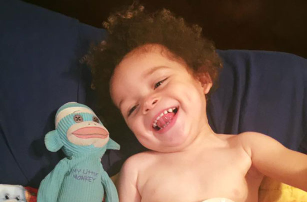 Dallas Fowler and her son