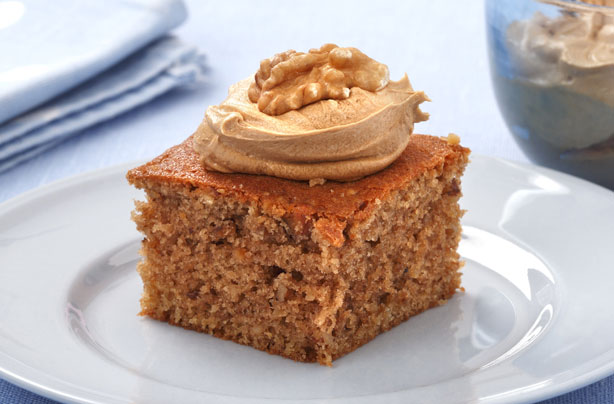 Espresso walnut traybake Espresso walnut traybake