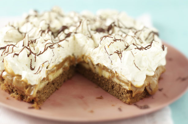 Coffee banoffee pie