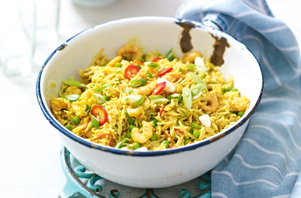 Singapore egg fried rice Singapore egg fried rice