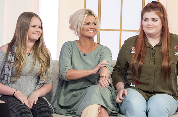 Kerry Katona, Lilly Sue and Molly on Loose Women
