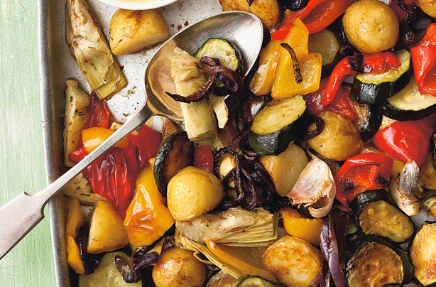 Roasted Mediterranean vegetables