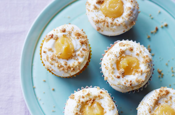Martha Collison's lemon cheesecake cupcakes