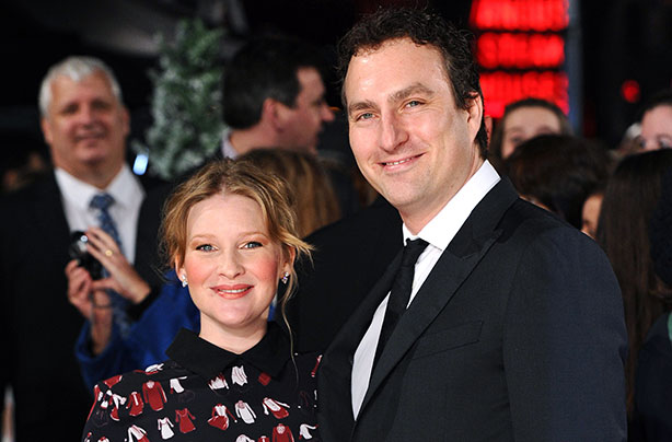 Joanna Page and James Thornton