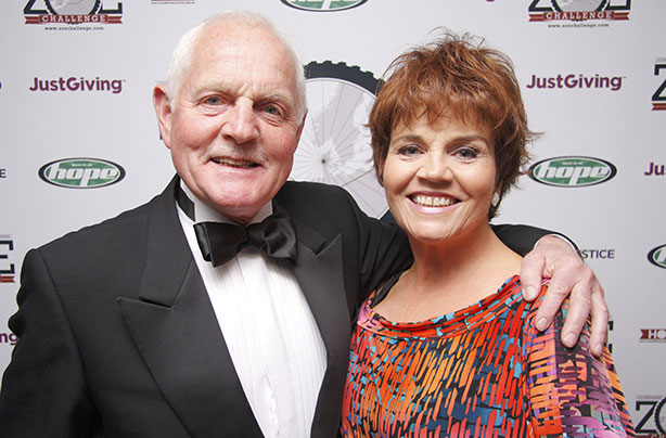 Chris Chittell and Lesley Dunlop