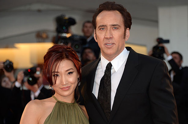 Nicolas Cage and Alice Kim