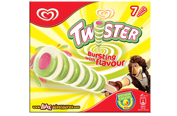 big twister ice lollies