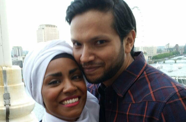Nadiya Hussain and husband