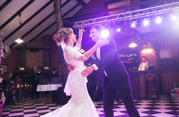 First dance at a wedding