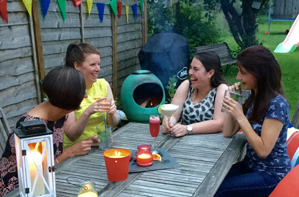 Amy Cassidy Aldi mum cocktail party