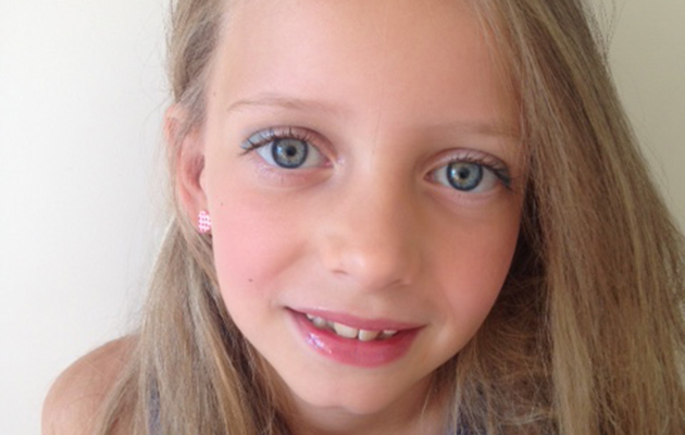 Why I let my 8-year-old daughter wear make-up